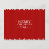 Frohe Weihnachtszeit Postkarte (Vorderseite)