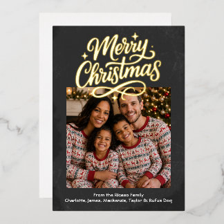 Frohe Weihnachtszeit Scroll-Typografie Folien Feiertagskarte