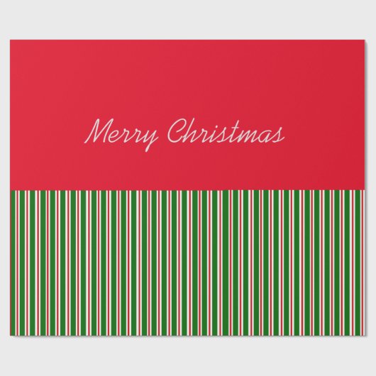 Frohe Weihnachtszeitung Geschenkpapier (Flach)