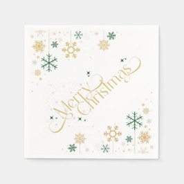 Frohe Weihnachtszeitung Napkin Serviette