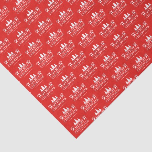 Frohe Weihnachtszettel Seidenpapier (Ausschnitt)