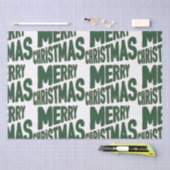 Frohe Weihnachtszettel Seidenpapier (Handwerk)