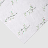 Frohe Weihnachtszettel Seidenpapier (Ausschnitt)