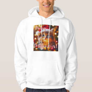 Frohe Weihnachtzoten! Katze Hoodie