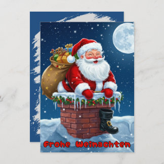 Frohe Weinachten, Postkarte 