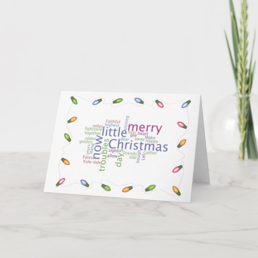 Frohe wenig Weihnachten (Vorderseite)