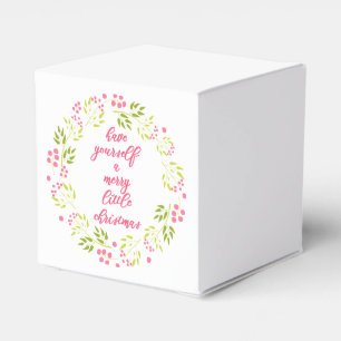 Frohe wenig Weihnachten - Geschenkschachtel