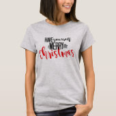 frohe wenig Weihnachten T-Shirt (Vorderseite)