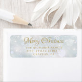 Frohe Winter Frost Rücksendeadresse (Insitu)