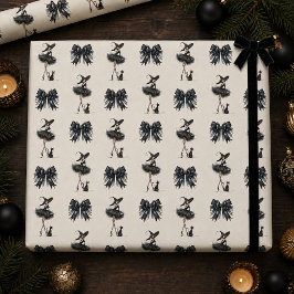 Frohe Witchmas Deluxe – Gothic Hexe & Band Geschenkpapier
