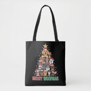 Frohe Woofmas Frohe Weihnachten Hunde Liebhaber  Tasche
