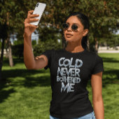 Frohe Worte, eine Winterbotschaft T-Shirt