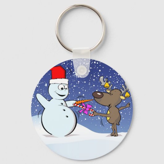 Frohe Zäune! Schlüsselanhänger (Vorderseite)