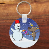 Frohe Zäune! Schlüsselanhänger (Vorderseite)