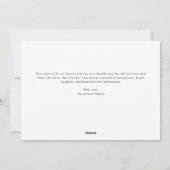 Frohe Zeit - Herzliche Familienurlaubskarte Feiertagskarte (Rückseite)