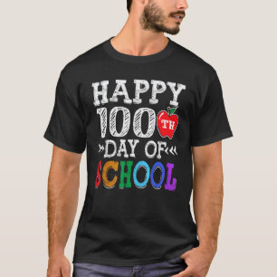 Frohen 100. Schultag 100 Tage Ihr Lehrer O T-Shirt