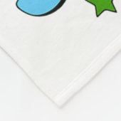 Frohen 100. Schultag 100 Tage schlauer Lehrer Fleecedecke (Ecke)