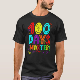 Frohen 100. Schultag 100 Tage schlauer Lehrer T-Shirt