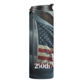  Frohen 250. Geburtstag USA Thermosbecher (Nach links gedreht)