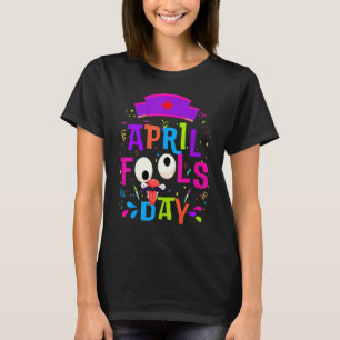 Frohen April-Schluckauf-Tag Krankenpfleger April-S T-Shirt