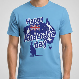 Frohen Australien-Tag  T-Shirt