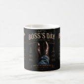 Frohen Boss-Tag Kaffeetasse (Mittel)