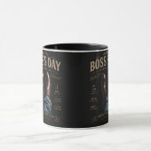 Frohen Boss-Tag Tasse (Zentrum)
