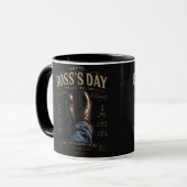 Frohen Boss-Tag Tasse (Vorderseite Links)
