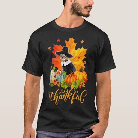 Frohen Erntedanktag Herbst Ahornblätter Th T-Shirt (Vorderseite)