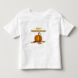 Frohen Erntedanktag Kleinkind T-shirt