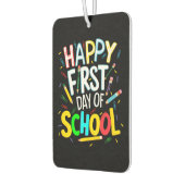 Frohen ersten Schultag Autolufterfrischer (Links)