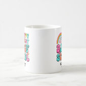 Frohen ersten Schultag Kaffeetasse (Mittel)