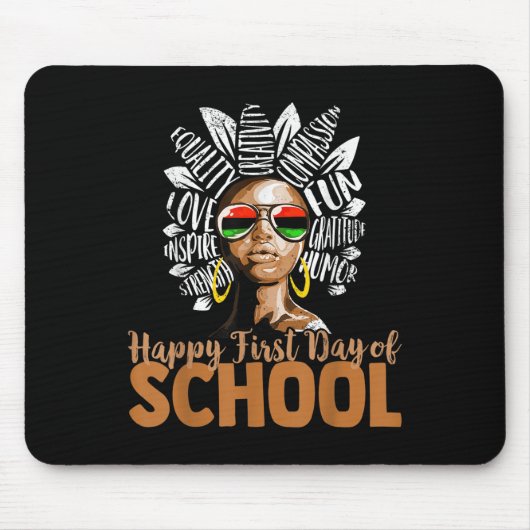 Frohen ersten Schultag Lehrer Mousepad (Vorne)