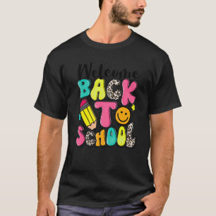 Frohen ersten Schultag Lehrerleben Zurück zur Schu T-Shirt