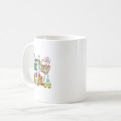 Frohen ersten Schultag Lehrern Schüler Ck Zu  Kaffeetasse (Vorderseite Links)