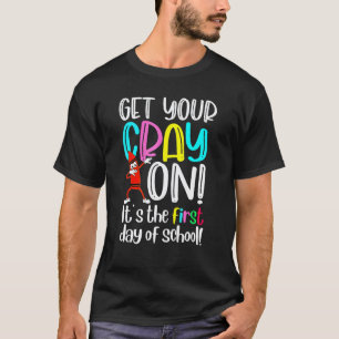 Frohen ersten Schultag, schnapp dir deine Stifte, T-Shirt