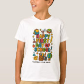 Frohen ersten Schultag T-Shirt (Vorderseite)