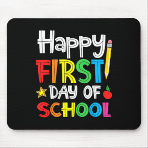 Frohen ersten Schultag! Willkommen zurück in der S Mousepad