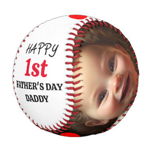 Frohen ersten Vatertag Baseball