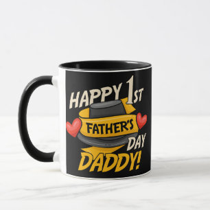 Frohen ersten Vatertag Daddy Ehre Vatertag Tasse