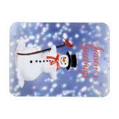 Frohen Festtage Card Magnet (Horizontal)