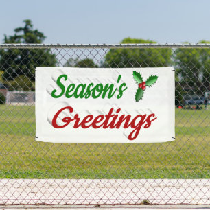 Frohen Festtage Holly Weihnachts-Grün-Drehbuch Banner
