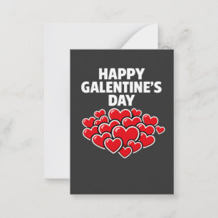 Frohen Galentine-Tag Mädchen Freunde Valentinstag Mitteilungskarte
