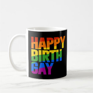 Frohen Geburtgay Kaffeetasse