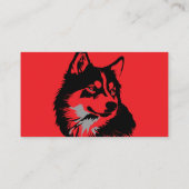 Frohen Gedenktag Jahrestag  Visitenkarte (Rückseite)