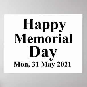 Frohen Gedenktag Poster