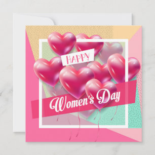 Frohen internationalen Frauentag! 8. März Internat Einladung