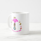 Frohen Internationalen Frauentag Kaffeetasse (Vorderseite Links)