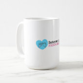 Frohen internationalen Tag der Freundschaft Kaffeetasse (Vorderseite Links)