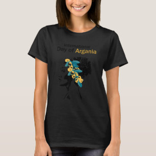 Frohen Internationalen Tag des Arganiaöls Arganba T-Shirt